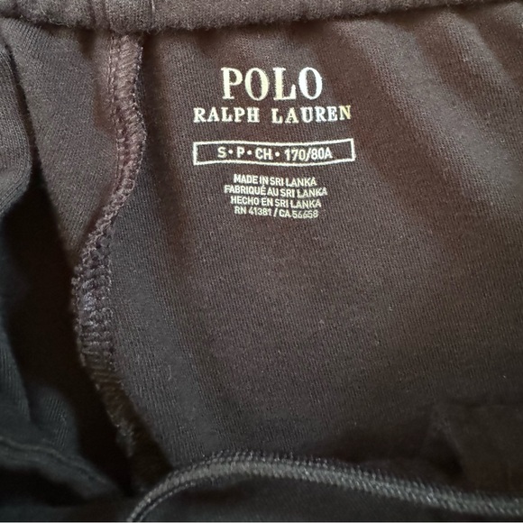 Ralph Lauren Interlock Track Pant Black and White Size S - Picture 7 of 9